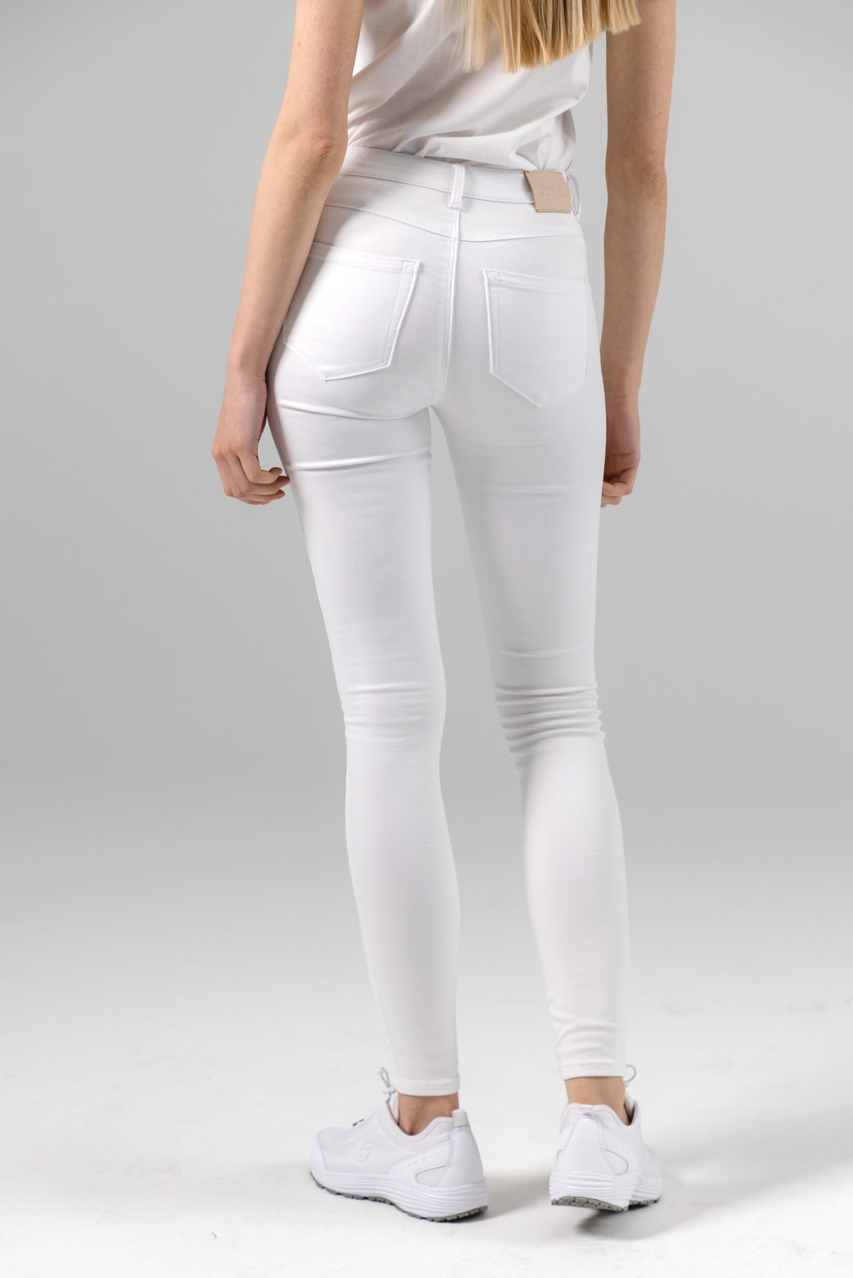 ONLY OnlUltimate Skinny Jeans In Weiß – Regular Fit Mit Stretch, Mittlere Bundhöhe | Blickdicht & Vielseitig Tragbar